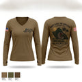 NIOC PACIFIC N5C 44237903 Women's Long Sleeve V-neck Shirt - 1
