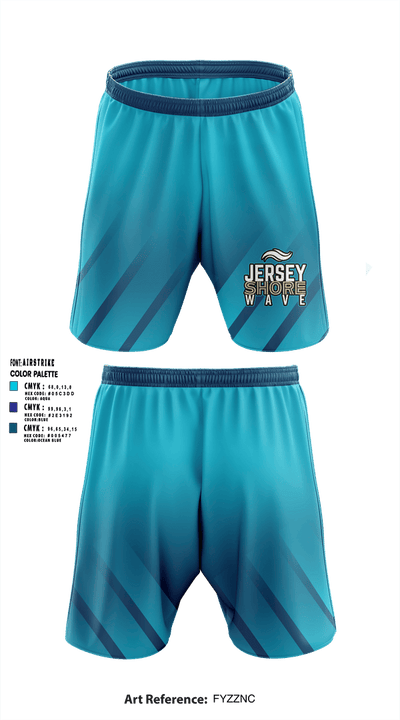 Waves 68396729 Athletic Shorts With Pockets - 1