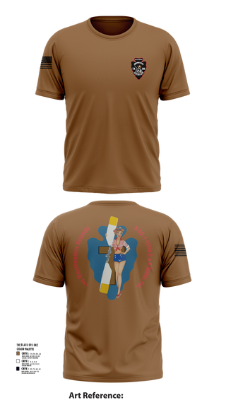 Short Sleeve Performance Shirt, B Co. 1/114th S&S, , Teamtime, Team time, sublimation, custom sports apparel, team uniforms, spirit wear, spiritwear, sports uniforms, custom shirts, team store, custom team store, fundraiser sports, apparel fundraiser