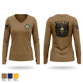 EFAC Women's Long Sleeve V-neck Shirt - 1