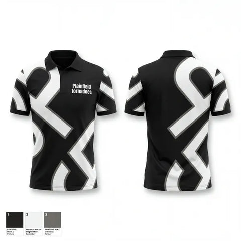 Short Sleeve Performance Polo, Plainfield tornadoes, Baseball, Teamtime, Team time, sublimation, custom sports apparel, team uniforms, spirit wear, spiritwear, sports uniforms, custom shirts, team store, custom team store, fundraiser sports, apparel fundraiser