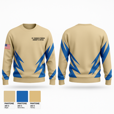 St Charles Parish Sheriff’s Office 17353533 Crew Neck Sweatshirt - 1