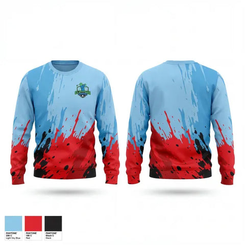 Crew Neck Sweatshirt, Redmond Basketball Academy, Men's Basketball, Teamtime, Team time, sublimation, custom sports apparel, team uniforms, spirit wear, spiritwear, sports uniforms, custom shirts, team store, custom team store, fundraiser sports, apparel fundraiser