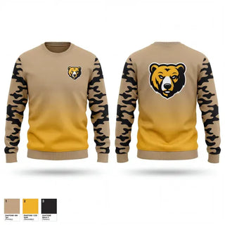 Crew Neck Sweatshirt, Canton Bears, Men's Lacrosse, Teamtime, Team time, sublimation, custom sports apparel, team uniforms, spirit wear, spiritwear, sports uniforms, custom shirts, team store, custom team store, fundraiser sports, apparel fundraiser