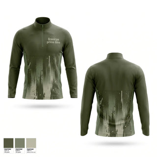 Quarter Zip Jacket, Brooklyn prime time, Men's Basketball, Teamtime, Team time, sublimation, custom sports apparel, team uniforms, spirit wear, spiritwear, sports uniforms, custom shirts, team store, custom team store, fundraiser sports, apparel fundraiser