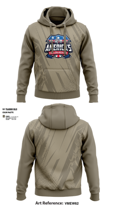 Fallen Heroes 43632979 Hoodie - 1