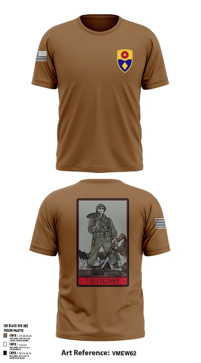 649 ENG CO 47211067 Short Sleeve Performance Shirt - 1