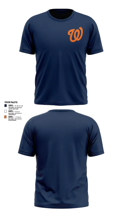 Westmont Youth Baseball 21491450 Short Sleeve Performance Shirt - 4