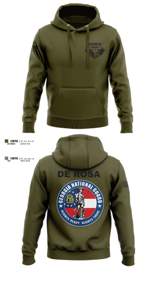 Hoodie, Armis SPRC, National Guard, Teamtime, Team time, sublimation, custom sports apparel, team uniforms, spirit wear, spiritwear, sports uniforms, custom shirts, team store, custom team store, fundraiser sports, apparel fundraiser