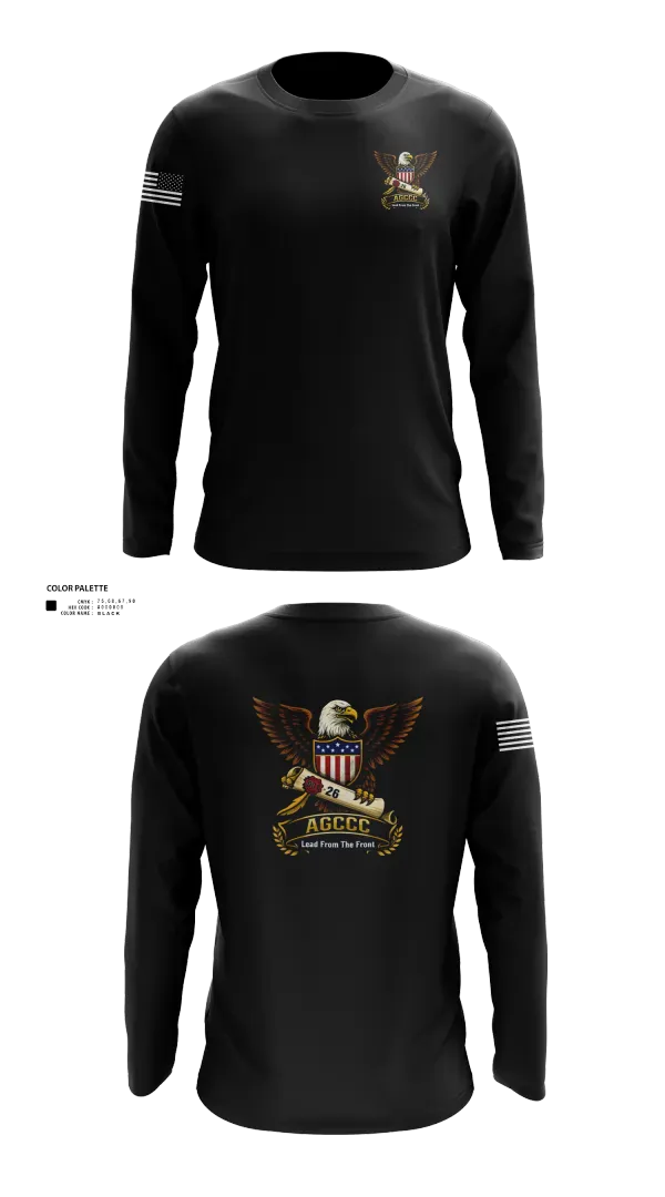 Long Sleeve Performance Shirt, AGCCC, 001-26, Army, Teamtime, Team time, sublimation, custom sports apparel, team uniforms, spirit wear, spiritwear, sports uniforms, custom shirts, team store, custom team store, fundraiser sports, apparel fundraiser