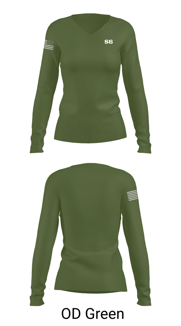 Womens Long Sleeve Vneck Shirt, S6, , Teamtime, Team time, sublimation, custom sports apparel, team uniforms, spirit wear, spiritwear, sports uniforms, custom shirts, team store, custom team store, fundraiser sports, apparel fundraiser