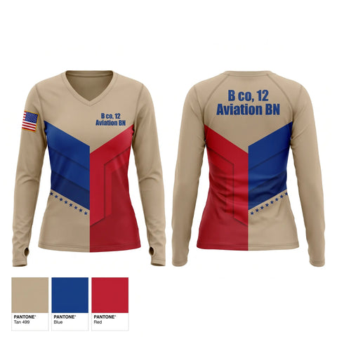 Old School Cotton Feel Shirt, B co 12 Aviation BN, Army, Teamtime, Team time, sublimation, custom sports apparel, team uniforms, spirit wear, spiritwear, sports uniforms, custom shirts, team store, custom team store, fundraiser sports, apparel fundraiser