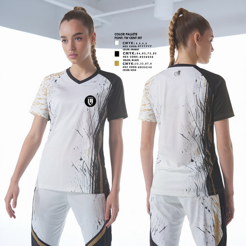 Womens Short Sleeve Vneck Shirt, Los Angeles Soccer Club, Women's Soccer, Teamtime, Team time, sublimation, custom sports apparel, team uniforms, spirit wear, spiritwear, sports uniforms, custom shirts, team store, custom team store, fundraiser sports, apparel fundraiser