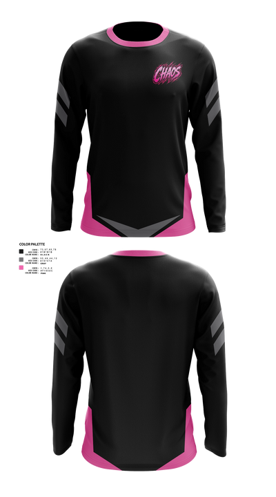 Chaos Long Sleeve Performance Shirt - 21