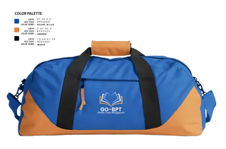 Duffle Bag, Great Oaks Charter School, , Teamtime, Team time, sublimation, custom sports apparel, team uniforms, spirit wear, spiritwear, sports uniforms, custom shirts, team store, custom team store, fundraiser sports, apparel fundraiser