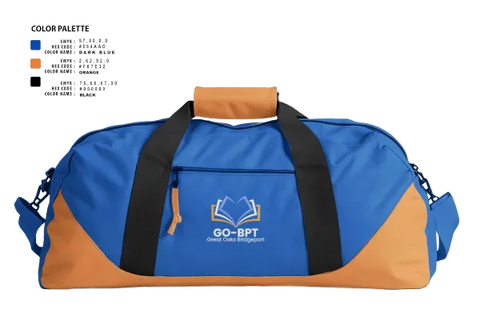 Duffle Bag, Great Oaks Charter School, , Teamtime, Team time, sublimation, custom sports apparel, team uniforms, spirit wear, spiritwear, sports uniforms, custom shirts, team store, custom team store, fundraiser sports, apparel fundraiser