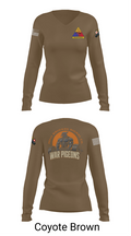 261st War Pigeons Women's Long Sleeve V-neck Shirt - 17