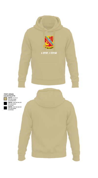 A BTRY, 1-37FAR 4037747 Hoodie - 91