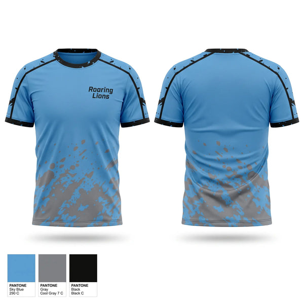 Soft Poly Tee Cotton Like Feel, Roaring Lions, Men's Soccer, Teamtime, Team time, sublimation, custom sports apparel, team uniforms, spirit wear, spiritwear, sports uniforms, custom shirts, team store, custom team store, fundraiser sports, apparel fundraiser