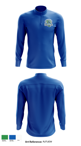 Quarter Zip Jacket, Emerald High Swim Aeroaunts, Swimming, Teamtime, Team time, sublimation, custom sports apparel, team uniforms, spirit wear, spiritwear, sports uniforms, custom shirts, team store, custom team store, fundraiser sports, apparel fundraiser