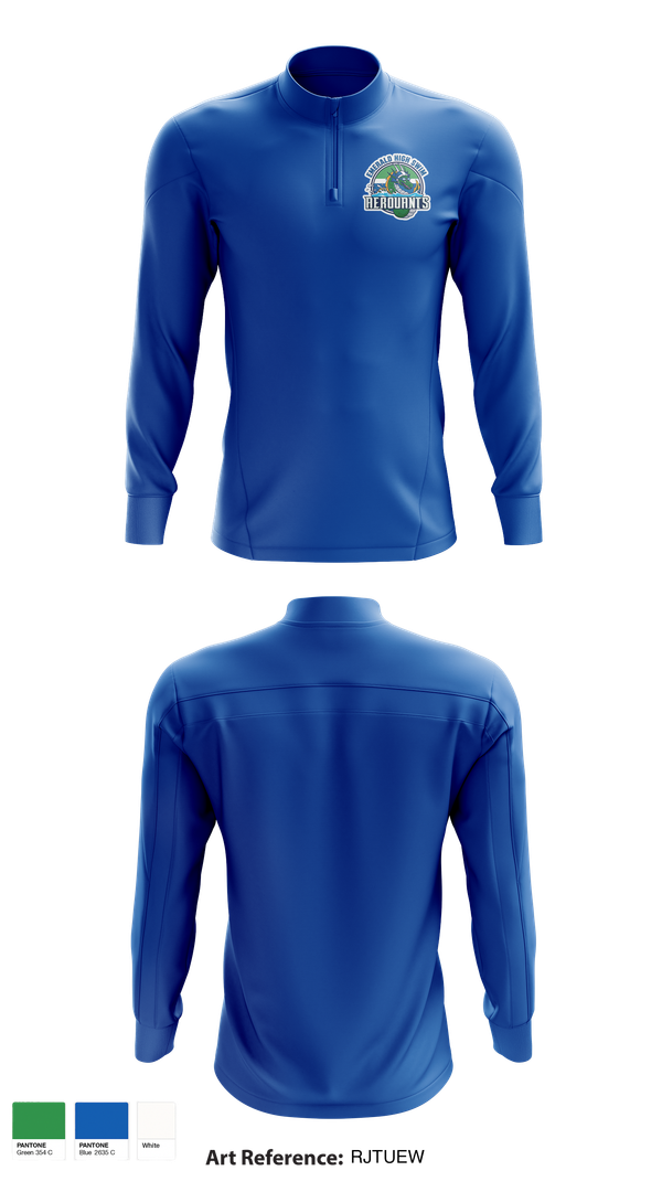 Quarter Zip Jacket, Emerald High Swim Aeroaunts, Swimming, Teamtime, Team time, sublimation, custom sports apparel, team uniforms, spirit wear, spiritwear, sports uniforms, custom shirts, team store, custom team store, fundraiser sports, apparel fundraiser