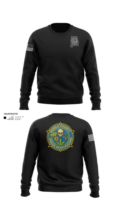Crew Neck Sweatshirt, MCSO Special Investigations Unit, Police, Teamtime, Team time, sublimation, custom sports apparel, team uniforms, spirit wear, spiritwear, sports uniforms, custom shirts, team store, custom team store, fundraiser sports, apparel fundraiser