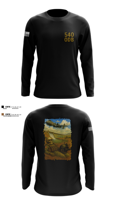 ODB SYRIA 35627311 Long Sleeve Performance Shirt 1