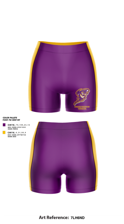 Southern Tornadoes Volleyball 88726702 Women's Shorts - 1