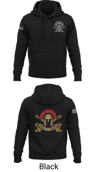 Hoodie, Charlie BTRY 2-114th FA, , Teamtime, Team time, sublimation, custom sports apparel, team uniforms, spirit wear, spiritwear, sports uniforms, custom shirts, team store, custom team store, fundraiser sports, apparel fundraiser