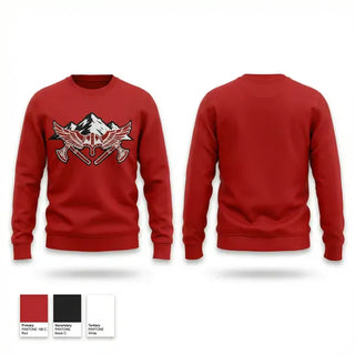 Crew Neck Sweatshirt, Haus Valhalla, Spirit Store, Teamtime, Team time, sublimation, custom sports apparel, team uniforms, spirit wear, spiritwear, sports uniforms, custom shirts, team store, custom team store, fundraiser sports, apparel fundraiser