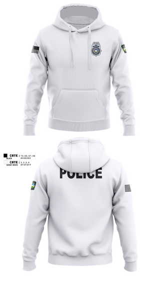 Hoodie, Colorado Springs Police Department, Police, Teamtime, Team time, sublimation, custom sports apparel, team uniforms, spirit wear, spiritwear, sports uniforms, custom shirts, team store, custom team store, fundraiser sports, apparel fundraiser