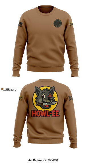 Crew Neck Sweatshirt, 389th WOLFPACK, Army, Teamtime, Team time, sublimation, custom sports apparel, team uniforms, spirit wear, spiritwear, sports uniforms, custom shirts, team store, custom team store, fundraiser sports, apparel fundraiser