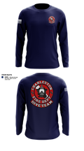 Charleston Fire Dept Dive Team 94862858 Long Sleeve Performance Shirt 5