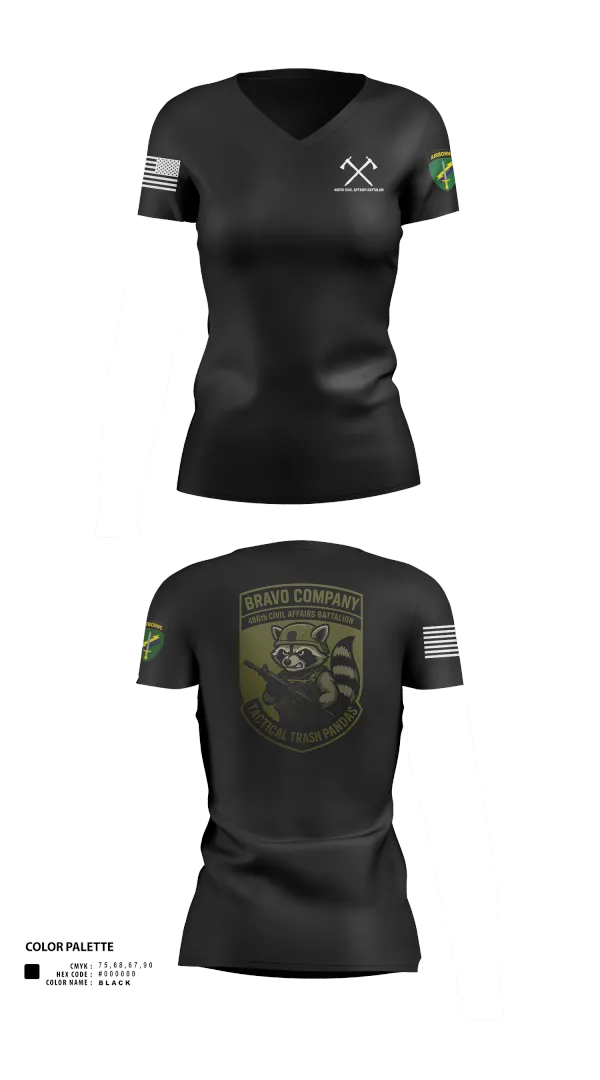 Womens Short Sleeve Vneck Shirt, , Army, Teamtime, Team time, sublimation, custom sports apparel, team uniforms, spirit wear, spiritwear, sports uniforms, custom shirts, team store, custom team store, fundraiser sports, apparel fundraiser