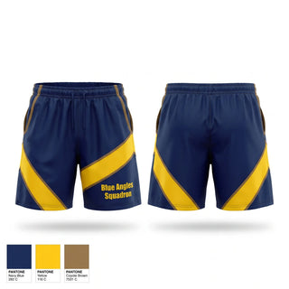 Athletic Shorts With Pockets, Blue Angles Squadron, Navy, Teamtime, Team time, sublimation, custom sports apparel, team uniforms, spirit wear, spiritwear, sports uniforms, custom shirts, team store, custom team store, fundraiser sports, apparel fundraiser