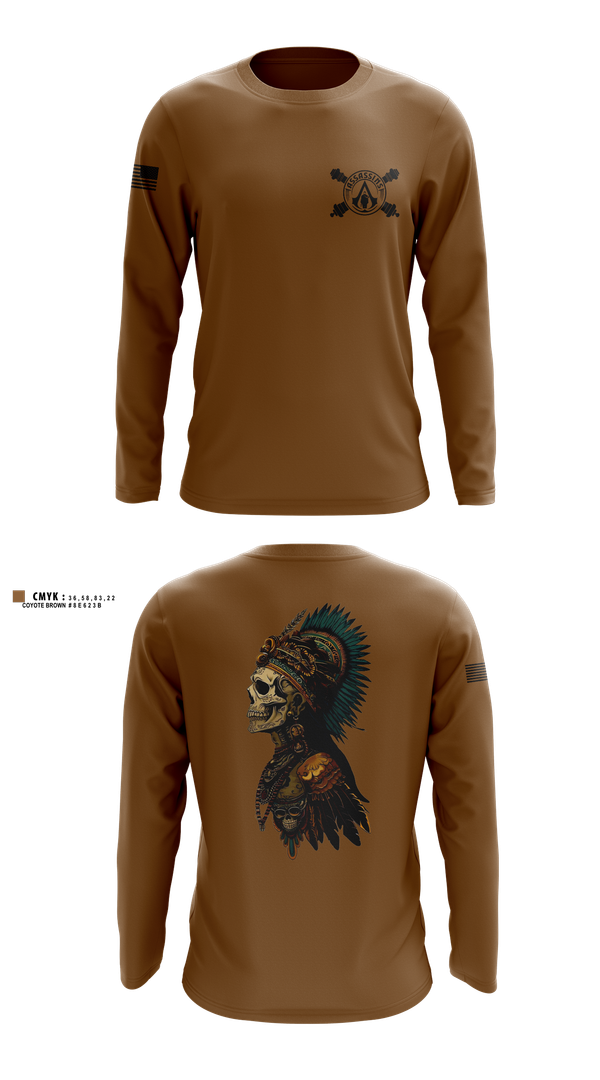 Long Sleeve Performance Shirt, Azteca, , Teamtime, Team time, sublimation, custom sports apparel, team uniforms, spirit wear, spiritwear, sports uniforms, custom shirts, team store, custom team store, fundraiser sports, apparel fundraiser