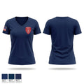 Whitesville Fire Department 44424683 Women's Short Sleeve V-neck Shirt - 1