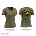 WVSP 56814080 Women's Short Sleeve V-neck Shirt - 1