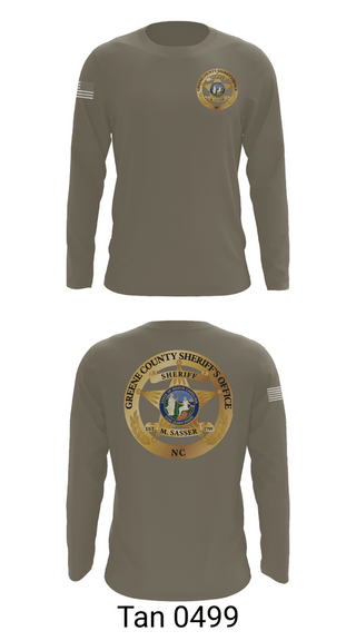 Long Sleeve Performance Shirt, Greene county detention center, Police, Teamtime, Team time, sublimation, custom sports apparel, team uniforms, spirit wear, spiritwear, sports uniforms, custom shirts, team store, custom team store, fundraiser sports, apparel fundraiser