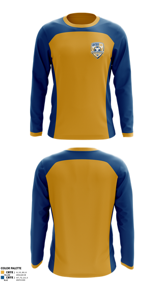Long Sleeve Performance Shirt, Ayso Region 58, Men's Soccer, Teamtime, Team time, sublimation, custom sports apparel, team uniforms, spirit wear, spiritwear, sports uniforms, custom shirts, team store, custom team store, fundraiser sports, apparel fundraiser
