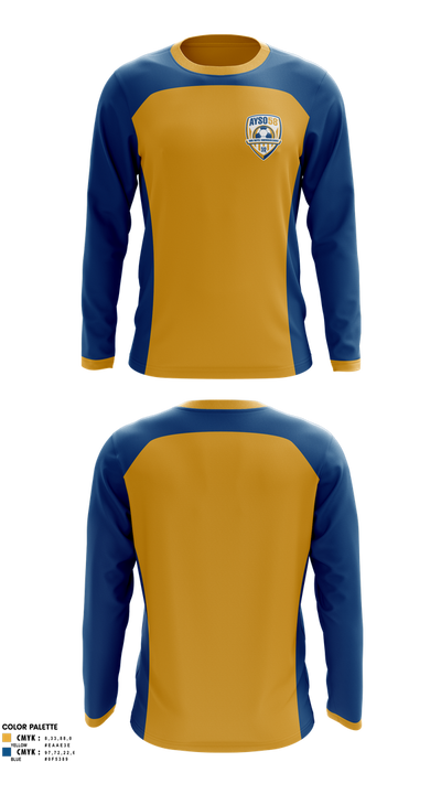 Ayso Region 58 45698786 Long Sleeve Performance Shirt 1
