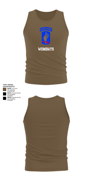 Tank Top, Wombats, , Teamtime, Team time, sublimation, custom sports apparel, team uniforms, spirit wear, spiritwear, sports uniforms, custom shirts, team store, custom team store, fundraiser sports, apparel fundraiser