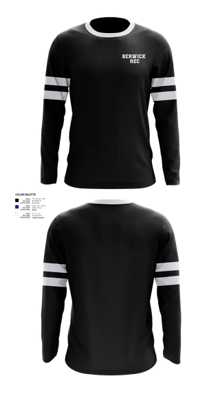 Long Sleeve Performance Shirt, Berwick Rec, Men's Basketball, Teamtime, Team time, sublimation, custom sports apparel, team uniforms, spirit wear, spiritwear, sports uniforms, custom shirts, team store, custom team store, fundraiser sports, apparel fundraiser