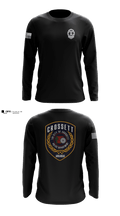 Crossett Police Department 1680573 Long Sleeve Performance Shirt - 2