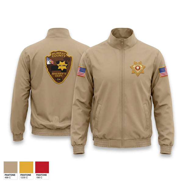 Windbreaker, Murray County Sheriff’s Department, Police, Teamtime, Team time, sublimation, custom sports apparel, team uniforms, spirit wear, spiritwear, sports uniforms, custom shirts, team store, custom team store, fundraiser sports, apparel fundraiser
