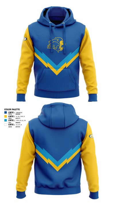 Gahanna Lincoln High School Wrestling 33636344 Hoodie - 1