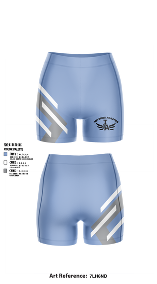 Womens Compression Shorts, Top Speed Athletics, Track & Field, Teamtime, Team time, sublimation, custom sports apparel, team uniforms, spirit wear, spiritwear, sports uniforms, custom shirts, team store, custom team store, fundraiser sports, apparel fundraiser
