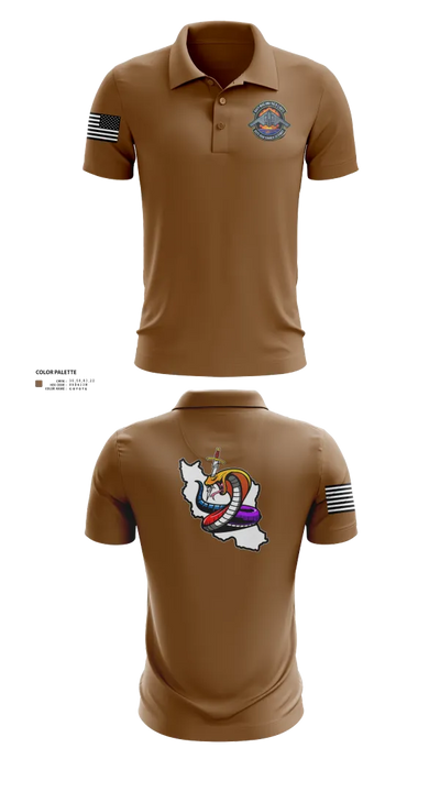 Iran DCIT 47792086 Short Sleeve Performance Polo - 21