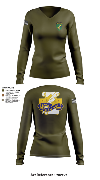 Womens Long Sleeve Vneck Shirt, 321st CA, , Teamtime, Team time, sublimation, custom sports apparel, team uniforms, spirit wear, spiritwear, sports uniforms, custom shirts, team store, custom team store, fundraiser sports, apparel fundraiser