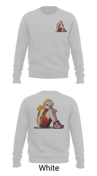 Crew Neck Sweatshirt, NARA, Men's Basketball, Teamtime, Team time, sublimation, custom sports apparel, team uniforms, spirit wear, spiritwear, sports uniforms, custom shirts, team store, custom team store, fundraiser sports, apparel fundraiser